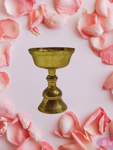 Brass Nitya Jyoti Diya / Butter Lamp