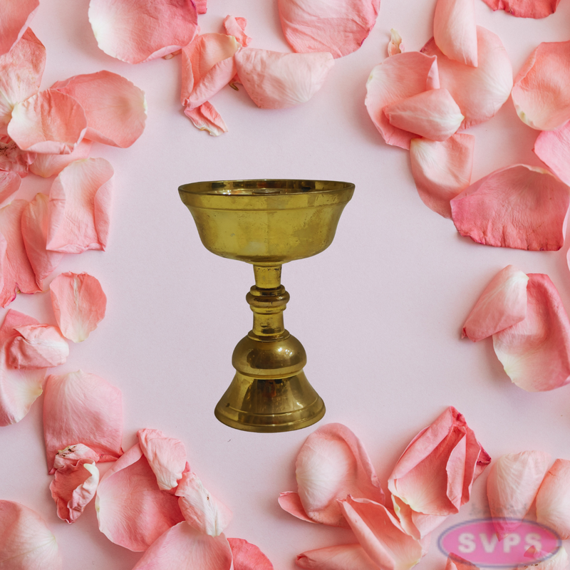 Brass Nitya Jyoti Diya / Butter Lamp