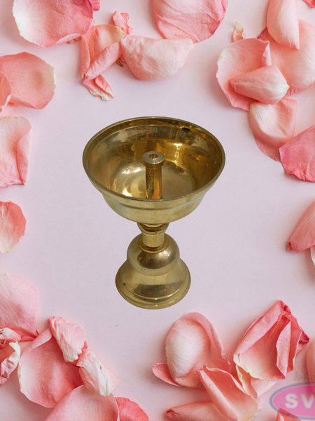 Brass Nitya Jyoti Diya / Butter Lamp