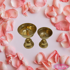 Brass Nitya Jyoti Diya / Butter Lamp