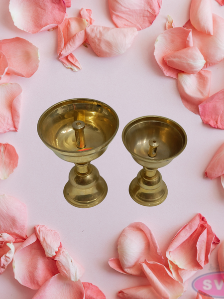 Brass Nitya Jyoti Diya / Butter Lamp
