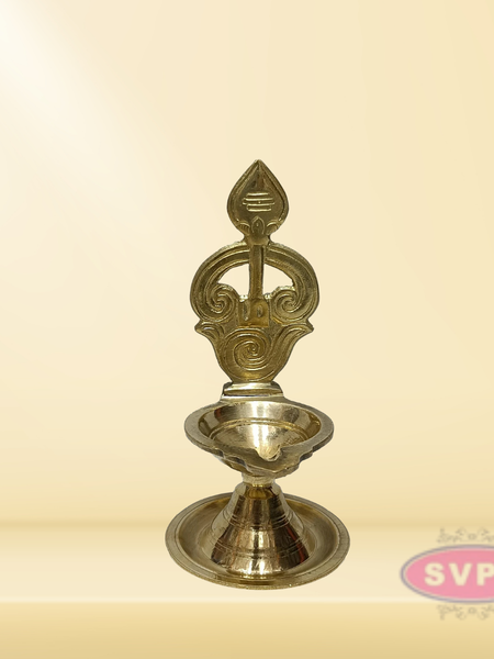 Brass Om Deepam / Om Vel Vilakku / Om Vilaku / Murugar Vilakku