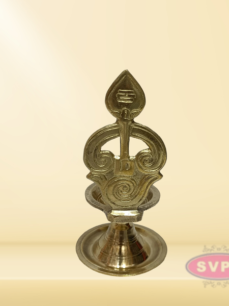 Brass Om Deepam / Om Vel Vilakku / Om Vilaku / Murugar Vilakku