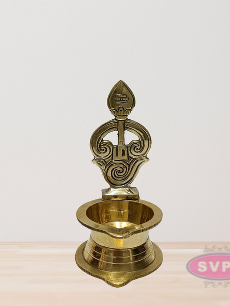Brass Om Vel Diya / Murugan Vel Diya / Vilakku / Deepam