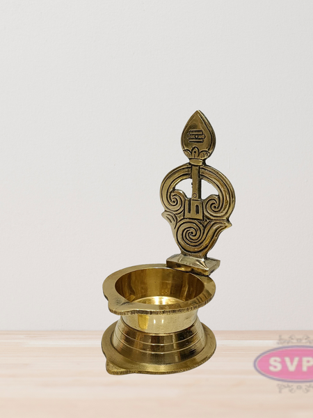Brass Om Vel Diya / Murugan Vel Diya / Vilakku / Deepam