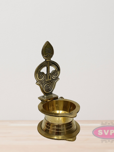 Brass Om Vel Diya / Murugan Vel Diya / Vilakku / Deepam