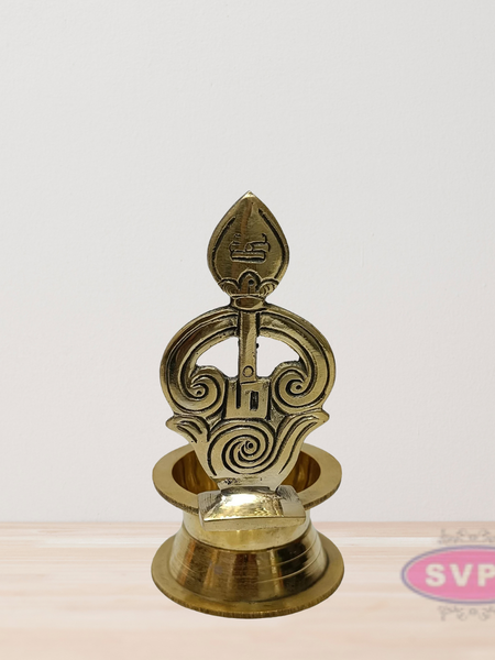 Brass Om Vel Diya / Murugan Vel Diya / Vilakku / Deepam