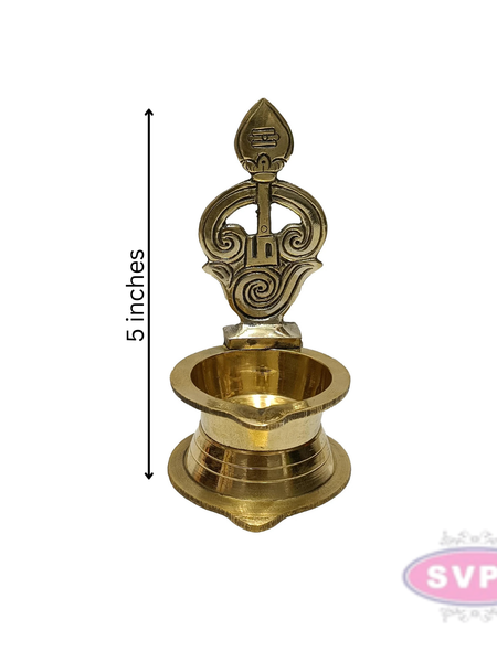 Brass Om Vel Diya / Murugan Vel Diya / Vilakku / Deepam