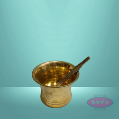 Brass Panchapatra Udrani Set