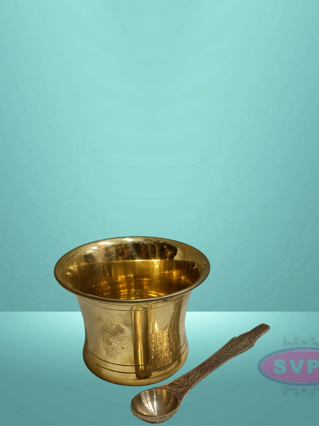 Brass Panchapatra Udrani Set
