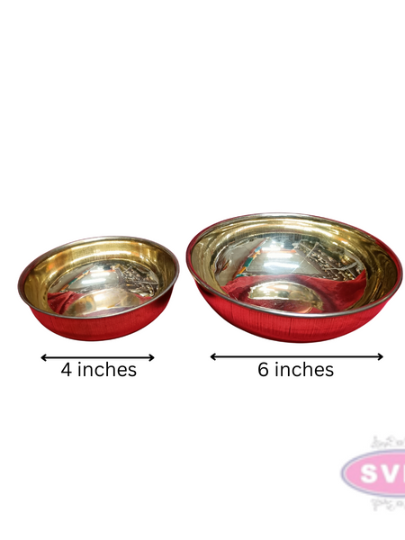 Brass Plain Bowl For Puja