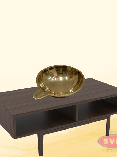 Brass Plain Diya For Daily Puja