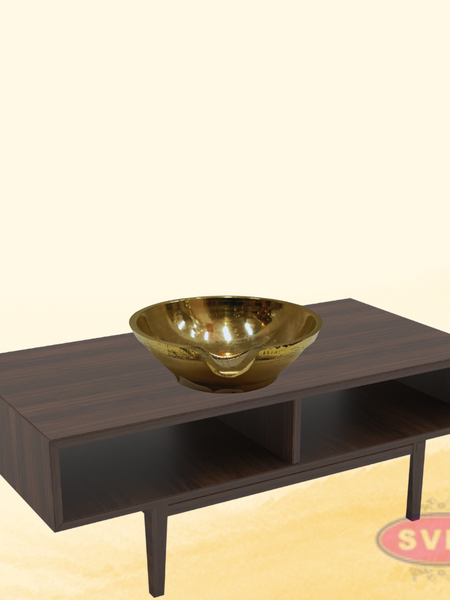 Brass Plain Diya For Daily Puja