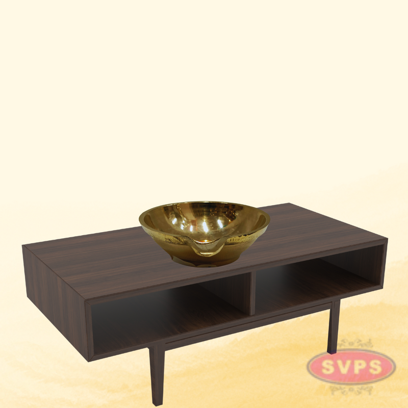 Brass Plain Diya For Daily Puja