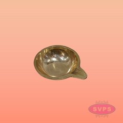 Brass Plain Diya For Pooja