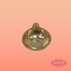 Brass Plain Diya For Pooja