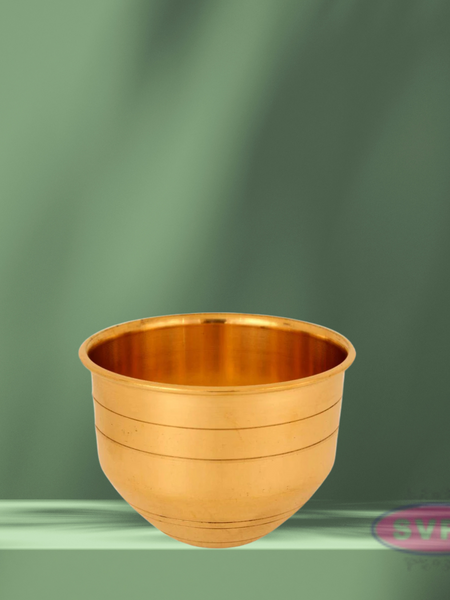 Brass Plain Pooja Vattil For Puja Rituals / Return Gifts
