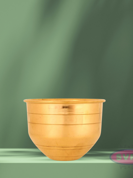 Brass Plain Pooja Vattil For Puja Rituals / Return Gifts