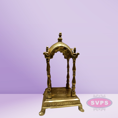 Brass Pooja Mandir for Home Decor