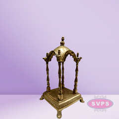 Brass Pooja Mandir for Home Decor