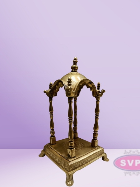Brass Pooja Mandir for Home Decor