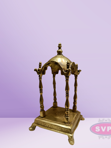 Brass Pooja Mandir for Home Decor