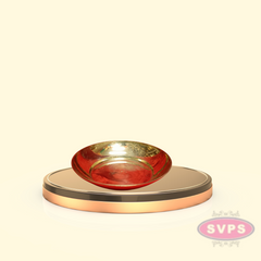 Brass Puja Plate  Lamp Plate For Home Temple