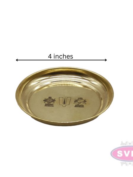 Brass Puja Plate  Puja Thali  Puja Things Holder