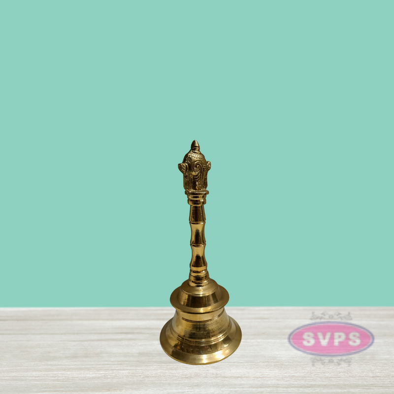Brass Sangu Chakra Hand Bell / 6 Variants