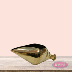 Brass Shankh / Sangu Aarti For Pooja / 11 Inches