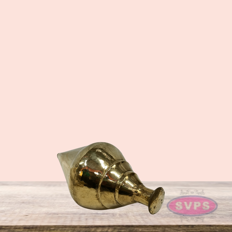 Brass Shankh / Sangu Aarti For Pooja / 11 Inches