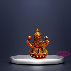 Brass Small Lakshmi Devi Idol For Home / Office / Temple / Mandir