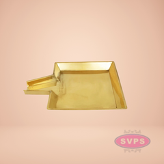 Brass Square Abisheka Plate / Tray