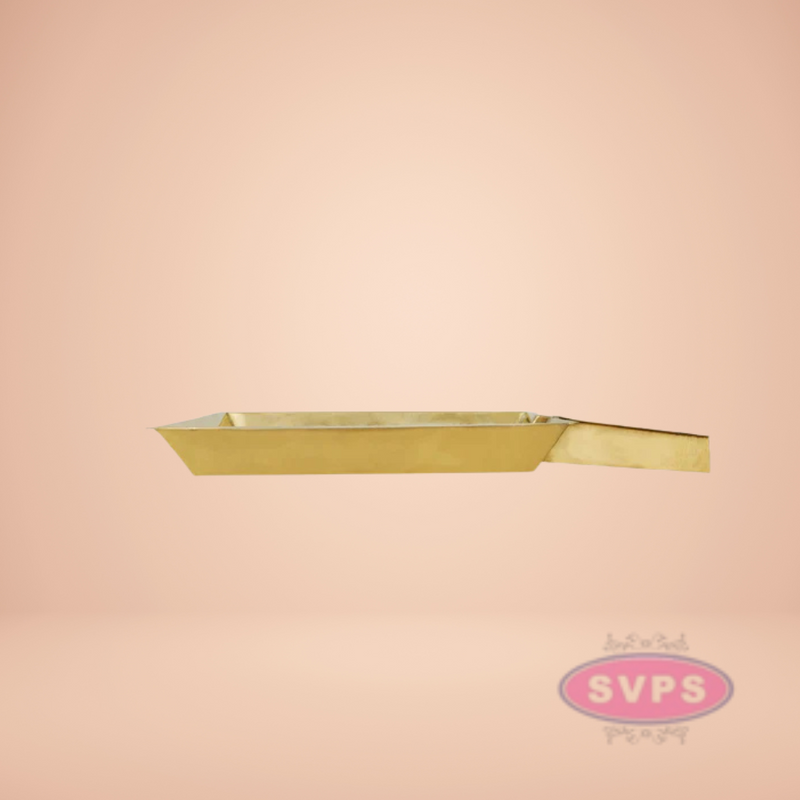 Brass Square Abisheka Plate / Tray