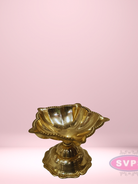 Brass Star Lamp With Base