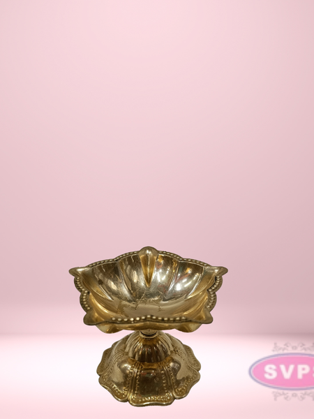 Brass Star Lamp With Base