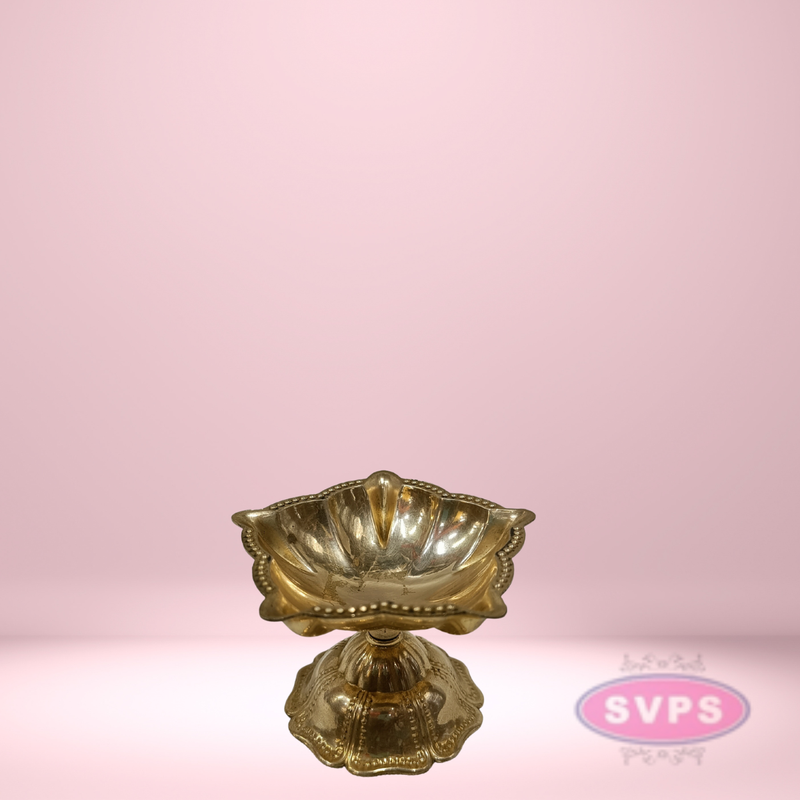 Brass Star Lamp With Base