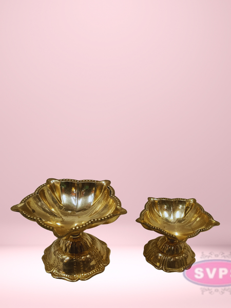 Brass Star Lamp With Base