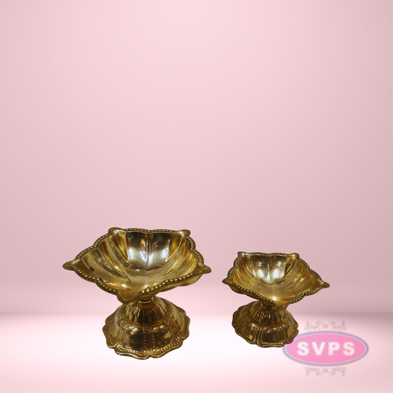 Brass Star Lamp With Base