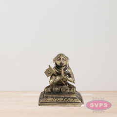 Brass Swami Ramanujar Idol / 2.5 Inches Height
