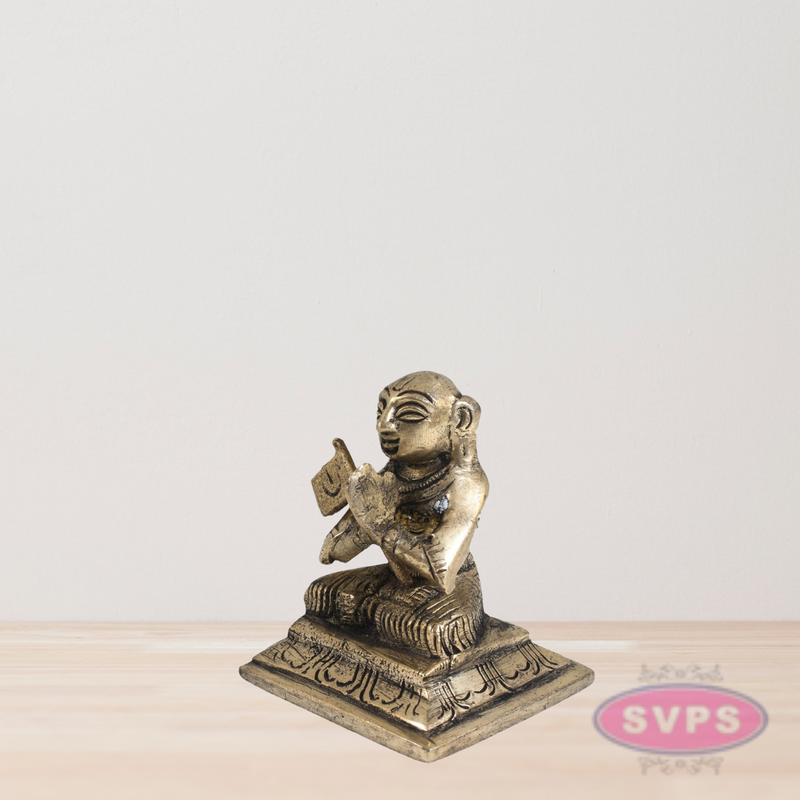 Brass Swami Ramanujar Idol / 2.5 Inches Height