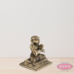 Brass Swami Ramanujar Idol / 2.5 Inches Height