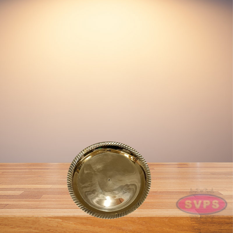 Brass Traditional Aarti Plate  Puja Thali