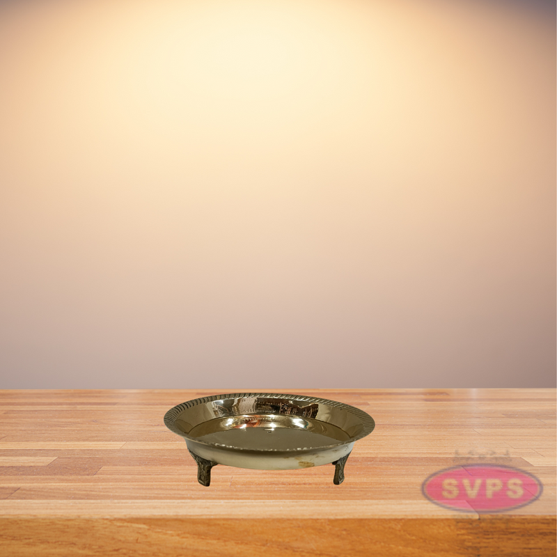 Brass Traditional Aarti Plate  Puja Thali