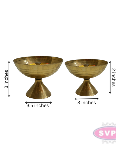 Brass Traditional Nanda Deepam / Oil Lamp