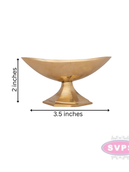 Brass Traditional Vibhooti Stand / Vibhooti Holder