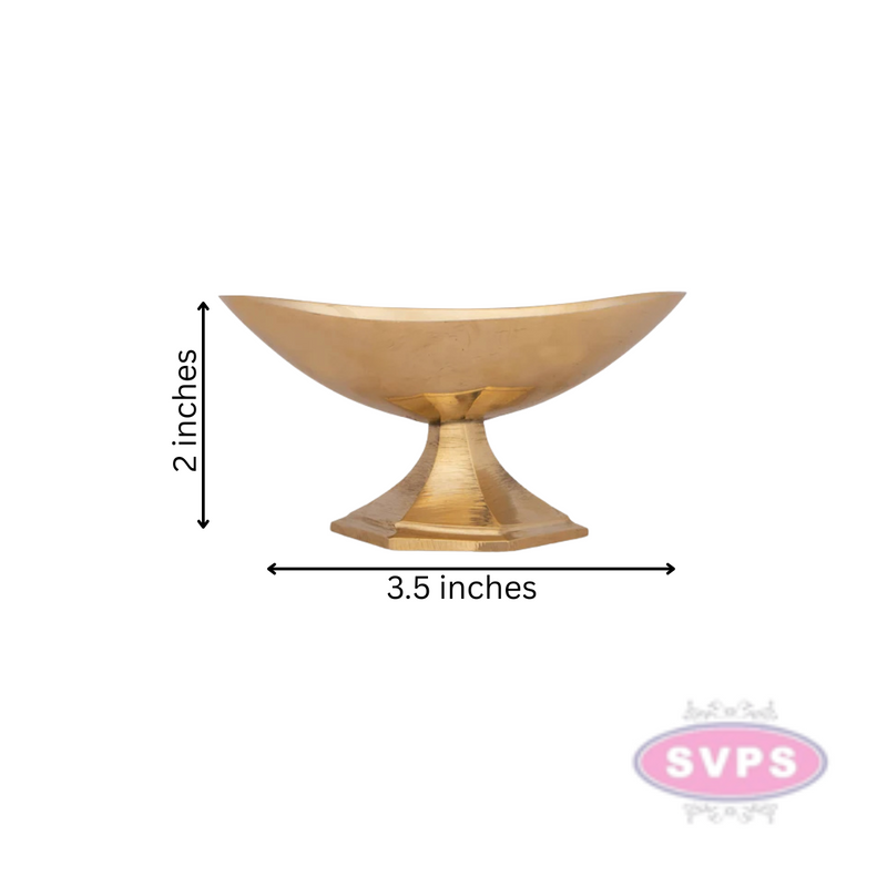 Brass Traditional Vibhooti Stand / Vibhooti Holder