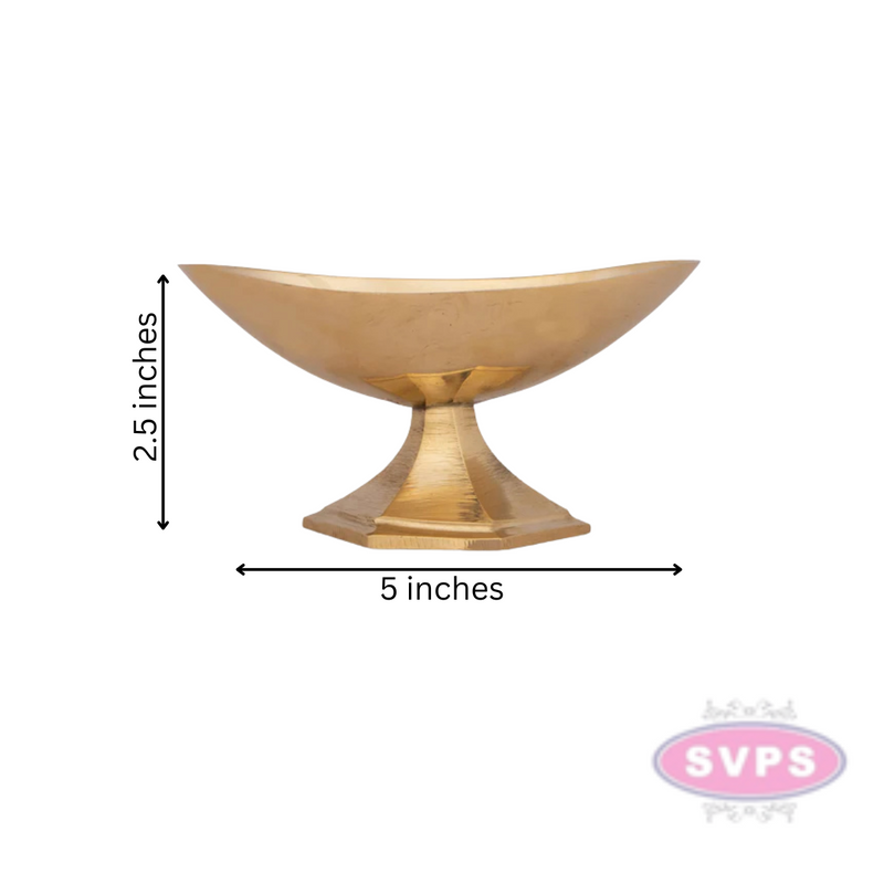 Brass Traditional Vibhooti Stand / Vibhooti Holder