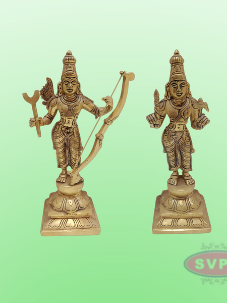 Brass Vishnu Dashavatara Set / 10 Inches
