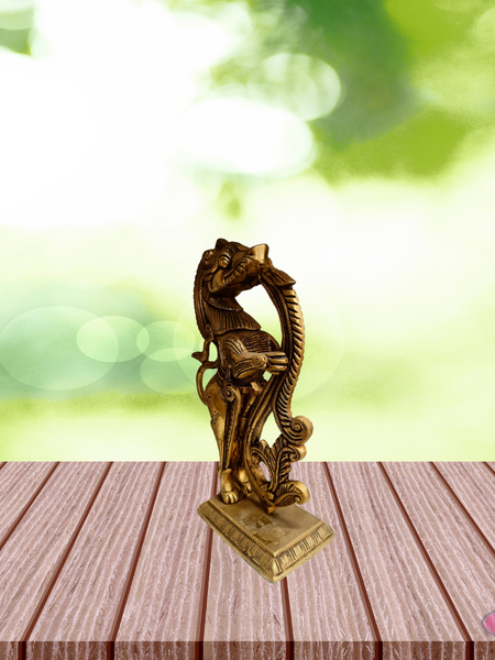 Brass Yalli / 9 inches/Home Decor